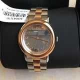 Buy Shop Marc Jacobs Marc Silver Dial Two Tone Steel Strap Watch for Women- MBM3170 USA Online