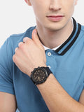 Buy Shop Fossil Bronson Chronograph Brown Dial Brown Leather Strap Watch for Men - FS5713 USA Online