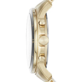 Buy Shop Fossil Inscription Automatic Black Dial Gold Steel Strap Watch for Men - FS5267 USA Online