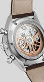 Buy Shop Tag Heuer Carrera Chronograph Grey Dial Brown Leather Strap Watch for Men - CBN2012.FC6483 USA Online