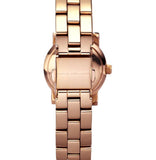 Buy Shop Marc Jacobs Mini Amy White Dial Rose Gold Steel Strap Watch for Women - MBM3078 USA Online