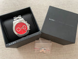 Buy Shop Marc Jacobs Blade Orange Dial Silver Steel Strap Watch for Women - MBM3306 USA Online