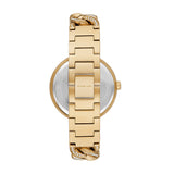 Buy Shop Michael Kors Catelyn Crystals Gold Dial Gold Steel Strap Watch For Women - MK4674 USA Online