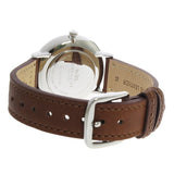 Coach Slim Easton White Dial Brown Leather Strap Watch for Women - 14502682