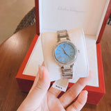 Buy Shop Michael Kors Taryn Quartz Blue Dial Blue Steel Strap Watch For Women - MK6563 USA Online