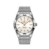 Buy Shop Breitling Chronomat 32 Diamonds White Dial Silver Steel Strap Watch for Women - A77310101A3A1 USA Online