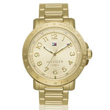 Buy Shop Tommy Hilfiger Bella Gold Dial Gold Steel Strap Watch for Women - 1781395 USA Online