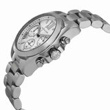 Buy Shop Michael Kors Bradshaw Chronograph Silver Dial Silver Steel Strap Watch for Women - MK6174 USA Online