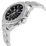Buy Shop Tag Heuer Aquaracer Chronograph Black Dial Silver Steel Strap Watch for Men - CAY1110.BA0927 USA Online