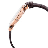 Buy Shop Emporio Armani Classic Quartz Pink Dial Brown Leather Strap Watch For Women - AR1911 USA Online