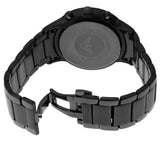 Buy Shop Emporio Armani Analog Chronograph Black Dial Black Steel Strap Watch For Men - AR11531 USA Online