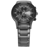 Buy Shop Emporio Armani Analog Chronograph Black Dial Black Steel Strap Watch For Men - AR11531 USA Online