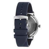 Buy Shop Emporio Armani Analog Quartz Blue Dial Blue Leather Strap Watch For Men - AR1647 USA Online