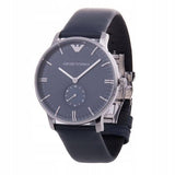 Buy Shop Emporio Armani Analog Quartz Blue Dial Blue Leather Strap Watch For Men - AR1647 USA Online