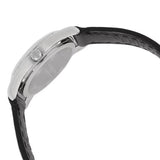 Buy Shop Emporio Armani Analog White Dial Black Leather Strap Watch For Women - AR6026 USA Online