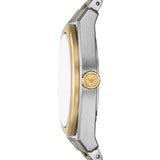 Buy Shop Emporio Armani Antonio Black Dial Two Tone Steel Strap Watch for Men - AR11715 USA Online