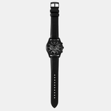 Buy Shop Emporio Armani Antonio Chronograph Black Dial Black Leather Strap Watch for Men - AR11583 USA Online