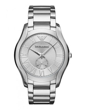Buy Shop Emporio Armani Dress Quartz Silver Dial Silver Steel Strap Watch For Men - AR11084 USA Online