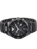 Buy Shop Emporio Armani Black Ceramic Chronograph Black Dial Watch For Men - AR1421 USA Online