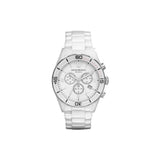 Buy Shop Emporio Armani Ceramic Chronograph White Dial White Ceramic Strap Watch For Men - AR1424 USA Online