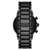 Buy Shop Emporio Armani Luigi Chronograph Black Dial Black Stainless Steel Watch For Men - AR1507 USA Online