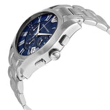 Buy Shop Emporio Armani Classic Blue Dial Silver Steel Strap Watch For Men - AR1635 USA Online