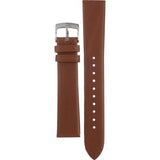 Buy Shop Emporio Armani Gianni T Bar Quartz Pink Mother of Pearl Dial Brown Leather Strap Watch For Women - AR1960 USA Online