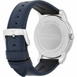 Buy Shop Emporio Armani Classic Quartz Blue Dial Black Leather Strap Watch For Men - AR1731 USA Online