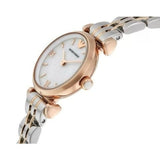 Buy Shop Emporio Armani Gianni Mother of Pearl Dial Two Tone Steel Strap Watch For Women - AR1764 USA Online