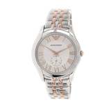 Buy Shop Emporio Armani Classic Quartz Silver Dial Two Tone Steel Strap Watch For Men - AR1824 USA Online