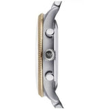 Buy Shop Emporio Armani Classic Blue Dial Two Tone Steel Strap Watch For Men - AR1847 USA Online