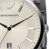 Buy Shop Emporio Armani Classic Quartz White Dial Silver Steel Strap Watch For Men - AR2430 USA Online