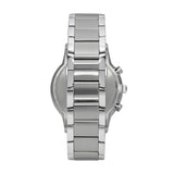 Buy Shop Emporio Armani Renato Chronograph Cream Dial Silver Steel Strap Watch For Men - AR2458 USA Online