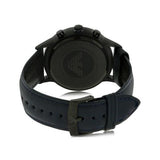 Buy Shop Emporio Armani Renato Chronograph Quartz Blue Dial Blue Leather Strap Watch For Men - AR2481 USA Online