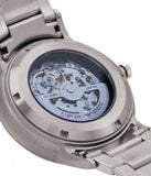 Buy Shop Emporio Armani Renato Automatic Blue Dial Silver Steel Strap Watch For Men - AR60037 USA Online