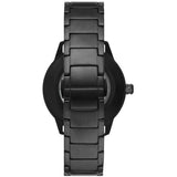Buy Shop Emporio Armani Meccanico Automatic Black Dial Black Steel Strap Watch For Men - AR60054 USA Online