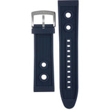 Buy Shop Emporio Armani Sportivo Chronograph Quartz Blue Dial Blue Rubber Strap Watch For Men - AR6045 USA Online