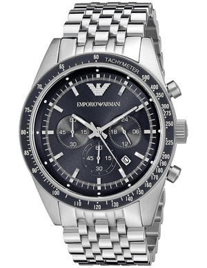 Buy Shop Emporio Armani Sportivo Chronograph Blue Stainless Steel Watch For Men - AR6072 USA Online