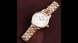 Buy Shop Emporio Armani Arianna Analog Mother of Pearl Dial Rose Gold Steel Strap Watch For Women - AR11196 USA Online