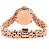 Buy Shop Emporio Armani Arianna Analog Mother of Pearl Dial Rose Gold Steel Strap Watch For Women - AR11196 USA Online
