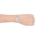Buy Shop Emporio Armani Arianna Analog White Dial Silver Steel Strap Watch For Women - AR11195 USA Online