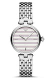 Buy Shop Emporio Armani Arianna Analog White Dial Silver Steel Strap Watch For Women - AR11195 USA Online