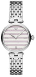 Buy Shop Emporio Armani Arianna Analog White Dial Silver Steel Strap Watch For Women - AR11195 USA Online