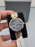 Buy Shop Emporio Armani Arianna Black Dial Rose Gold Stainless Steel Watch For Women - AR11197 USA Online