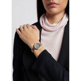 Buy Shop Emporio Armani Arianna Black Dial Rose Gold Stainless Steel Watch For Women - AR11197 USA Online