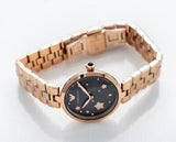 Buy Shop Emporio Armani Arianna Black Dial Rose Gold Stainless Steel Watch For Women - AR11197 USA Online