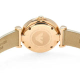 Buy Shop Emporio Armani Arianna Mother of Pearl Dial Pink Leather Strap Watch For Women - AR11199 USA Online