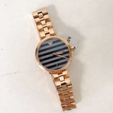 Buy Shop Emporio Armani Arianna Quartz Grey Dial Rose Gold Steel Strap Watch For Women - AR11220 USA Online