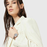 Buy Shop Emporio Armani Arianna Quartz Grey Dial Rose Gold Steel Strap Watch For Women - AR11220 USA Online
