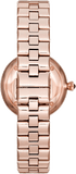 Buy Shop Emporio Armani Arianna Quartz Grey Dial Rose Gold Steel Strap Watch For Women - AR11220 USA Online